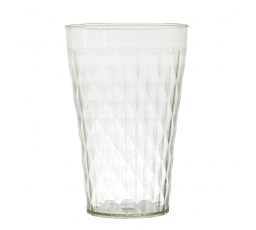 Plastový pohárek Mirage zlatý okraj