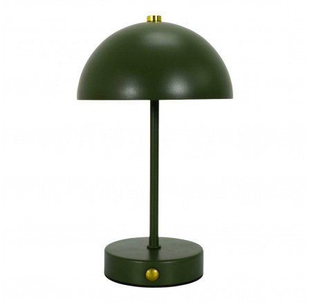 Zelená stolní lampa Funghi