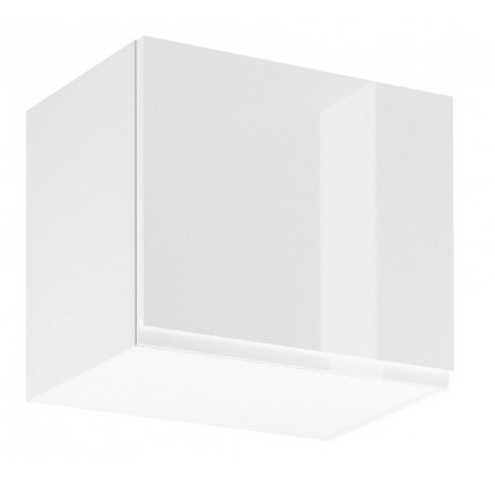 Kuchyňská horní skřínka ASPEN G50K, Bílá/Bílý lesk Kuchyňská horní skřínka ASPEN G50K, Bílá/Bílý lesk