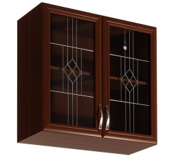 Kuchyňská horní skříňka SYCYLIA G80S, Ořech Milano