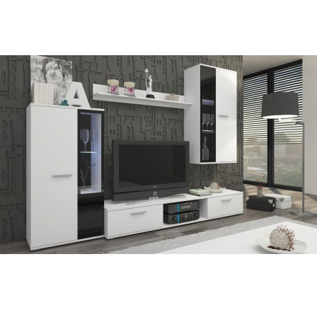 Obývací stěna Silos bílá Obývací stěna Silos bílá