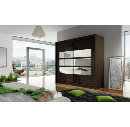 Šatní skříň BERGER III, Choco Šatní skříň BERGER III, Choco