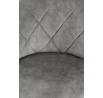 Barová židle H101, šedý Velvet