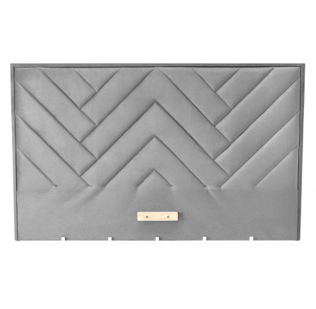 Postel MODULO W1 160 - Čelo postele, Šedý Monolith 85 Postel MODULO W1 160 - Čelo postele, Šedý Monolith 85