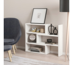 Regál KARI Bílý+Bílý