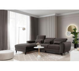 Rohová sedací souprava Foble, Velvetmat 22 Levá