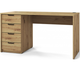 Psací stůl BAROLD, Dub Artisan