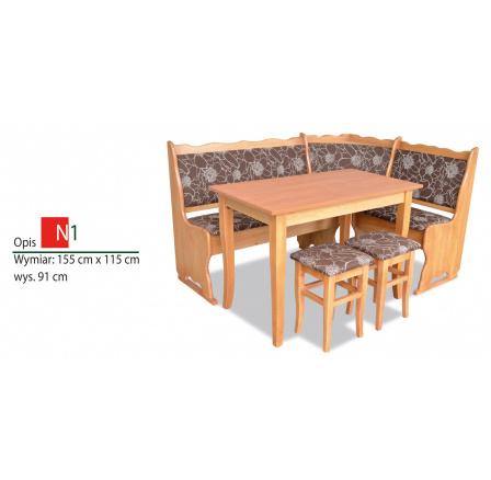 Kuchyňská rohová sestava N1