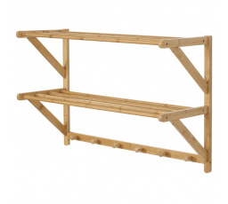 Věšák, bambus, přírodní, DR-B005 NAT