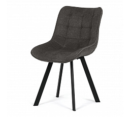 Jídelní židle, šedá, látka, HC-V3068 GREY2