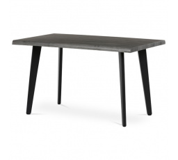 Jídelní stůl 130x80cm, mdf, šedý dub, HT-F4413 GREY