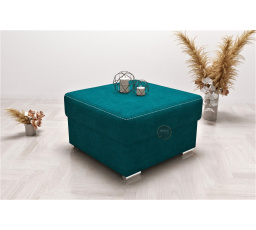 Taburet  s uložným prostorem 70×70 - volitelný odstín