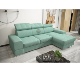 Rohová sedací souprava ROYAL MINI 260×160 - mátová , pravá