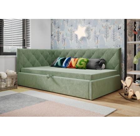 Postel ELZA - volitelný odstín - levá strana