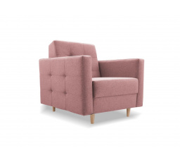 Křeslo GODIVO Růžové, Norn 52
