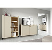 Komoda SALERNO SA-6, Macadamia/Dub Mavelie