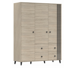 Skříň 4S3D - FOX 19, Dub Sonoma