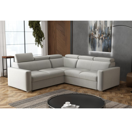 Sedací souprava Petrit IV UNI Paros světle šedá