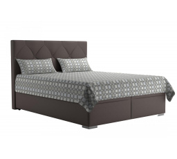 Postel Gelja 160x200, hnědá