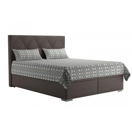 Postel Gelja 160x200, hnědá