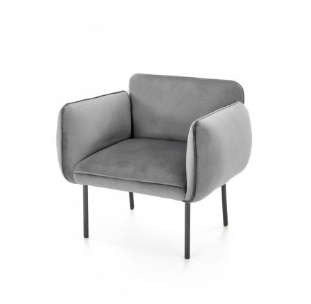 Křeslo BRASIL, šedé Křeslo BRASIL, šedé