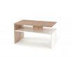 Konferenční stůl SIGMA, dub sonoma/bílý