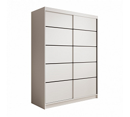 Posuvná skříň Calma 150 Bílá+Bílá