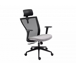 Kancelářské křeslo Q-328H, Černá/Šedá