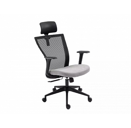 Kancelářské křeslo Q-328H, Černá/Šedá