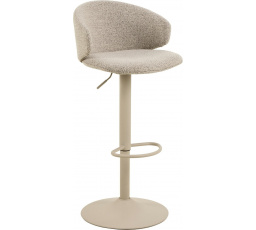 Barová židle Ella béžová Monza 60 béžový podstavec
