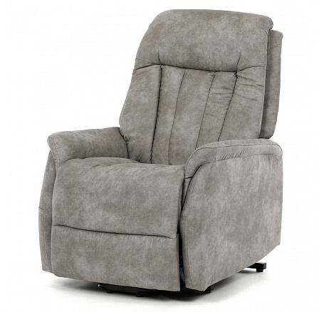 Polohovací křeslo, elektrické zabudované ovládání, šedá, látka vintage, TV-Q8575 GREY3 Polohovací křeslo, elektrické zabudované ovládání, šedá, látka vintage, TV-Q8575 GREY3