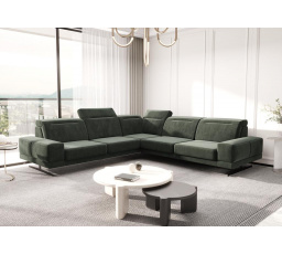 Rohová sedací souprava FIORE MAX 265x265 cm - zelená