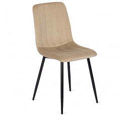 Židle IBIS Béžová Sametová