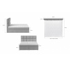 Postel - boxspring GLORIA - Sawana 14