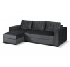 Rohová sedací souprava Verča UNI tmavě šedá