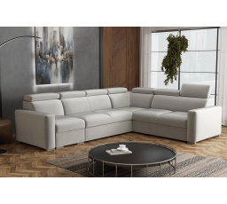 Sedací souprava Petrit V pravá Paros světle šedá