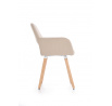 Jídelní židle K283, béžová