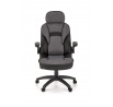 Kancelářské křeslo VALERIO, černé / popelavě šedé