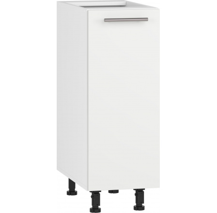 Kuchyňská dolní skříňka VENTO D-30/82, bílý mat