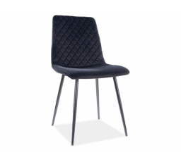 Jídelní židle IRYS Velvet, černý Bluvel 19