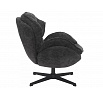 Otočné křeslo BETTY, Černá 242/Černá