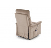 Elektricky polohovatelné a masážní křeslo SEMIR 2, Béžový Bluvel 40