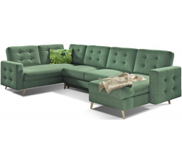 Sedací souprava ve tvaru U ASGARD, Soro 34, Jungle 32 univerzální