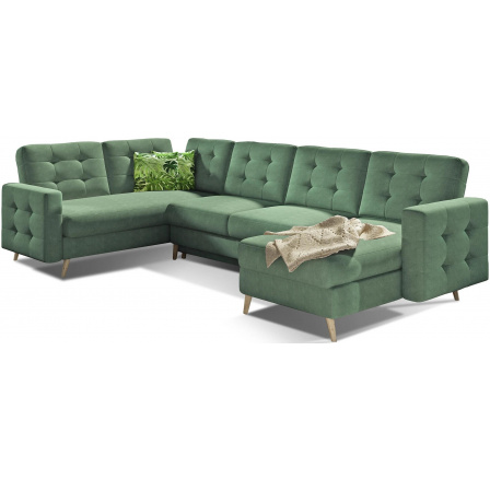 Sedací souprava ve tvaru U ASGARD, Soro 34, Jungle 32 univerzální