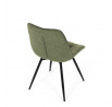 Jídelní židle, zelená, látka, HC-T1130 GRN2