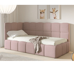 Postel TUNIS 200 x 90, vysoký bok, Kronos 27, Levá