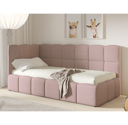 Postel TUNIS 200 x 90, vysoký bok, Kronos 27, Levá Postel TUNIS 200 x 90, vysoký bok, Kronos 27, Levá