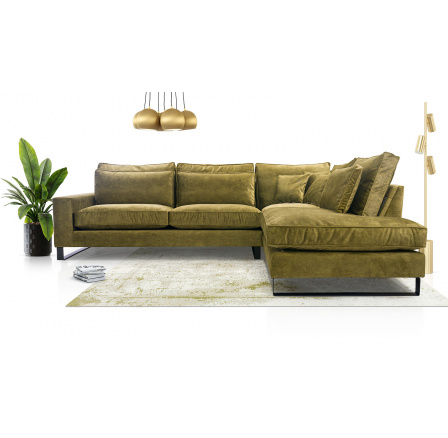 Rohová sedací souprava Blek P Torre 11 khaki