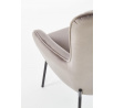 Křeslo CASTEL, světle šedé