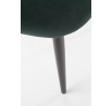 Jídelní židle K384, tmavě zelený Velvet